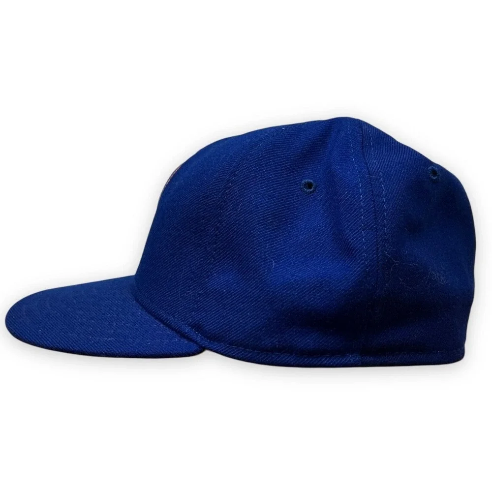 Vintage Milwaukee‎ Brewers Fitted Mens 6 7/8 Blue New Era 5950 Wool Blue Box
